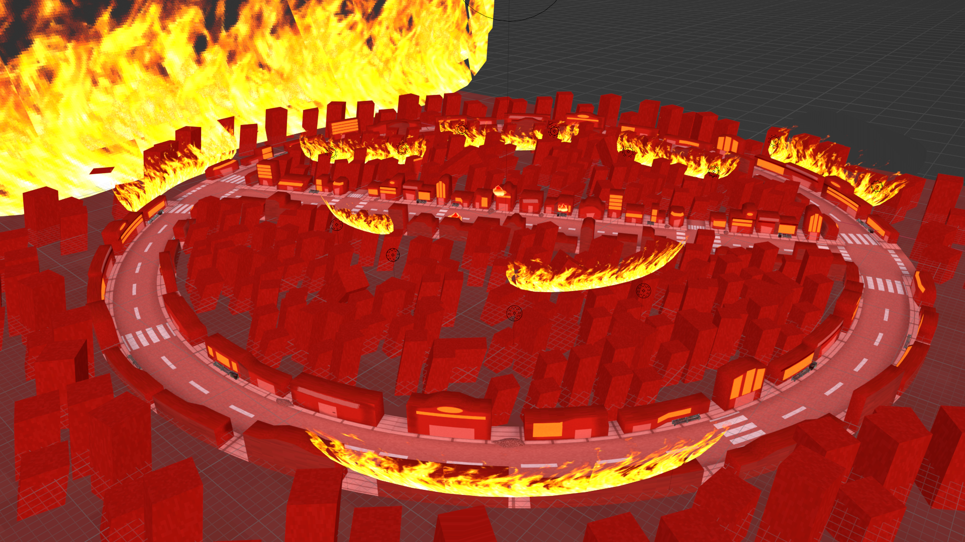 Shot of city used in the final shot